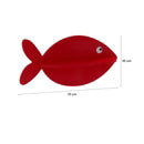 Fish Shape Floating Wall Shelf – Decorative Wooden Wall-Mounted Shelf for Living Room, Bedroom & Kids’ Room Décor
