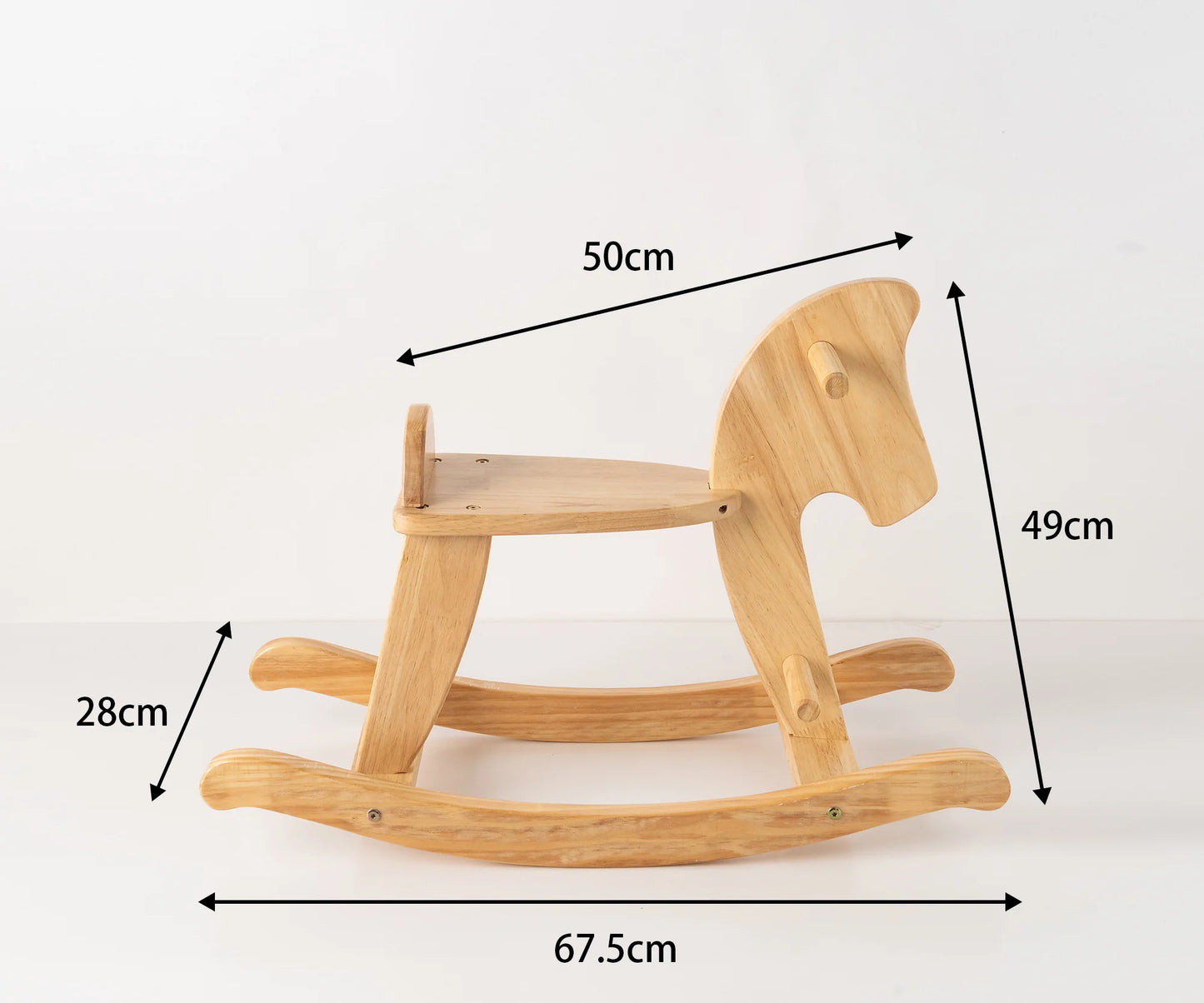 Classic Wooden Rocking Horse for Toddlers β Safe & Sturdy Ride-On Toy