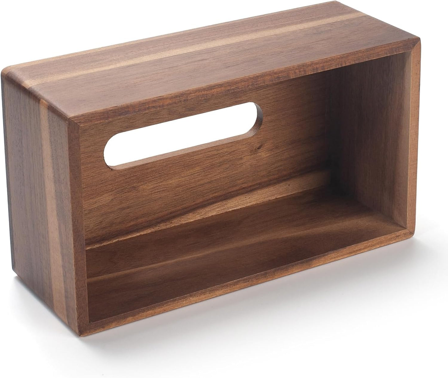 Elegant Solid Wood Tissue Box Cover – Handcrafted for Home & Office Decor