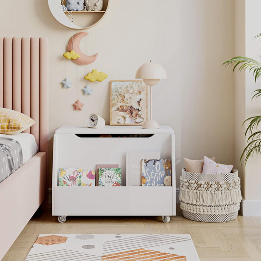 Modern Kids Room Storage with Stylish Decoration