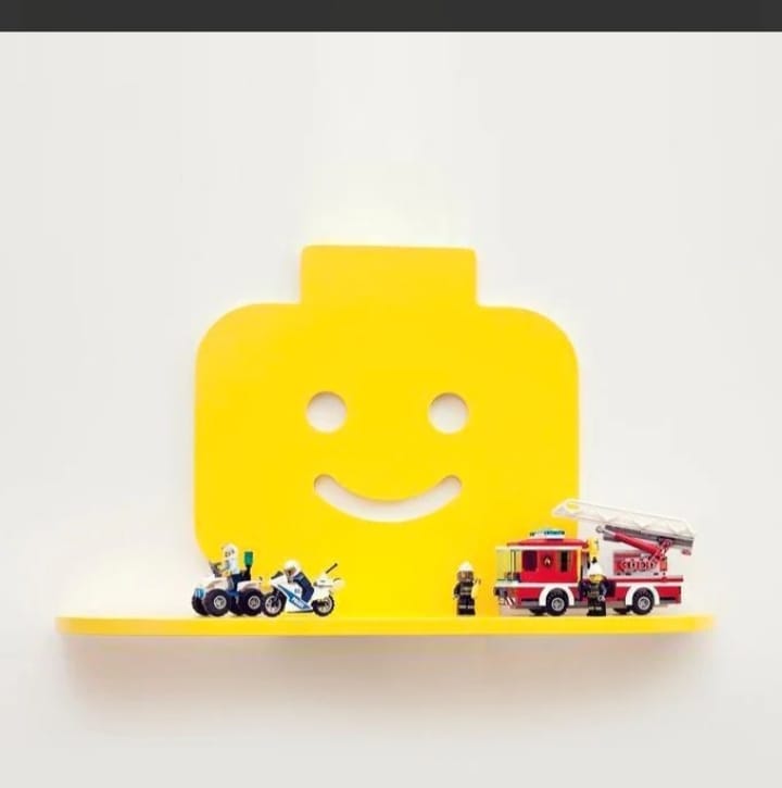 Durable & Stylish Wall Shelf for Kids – Ideal for Toys, Books.