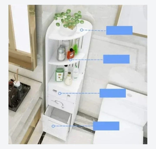 Modern Bathroom Storage Cabinet – Eco-Friendly & Durable