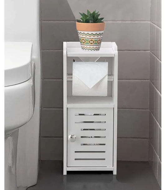 Compact Bathroom Toilet Paper Storage Cabinet