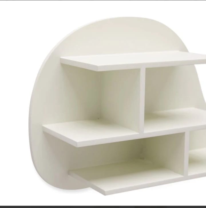 Whale-Shaped Kids Wall Shelf – Playful & Stylish Storage Solution