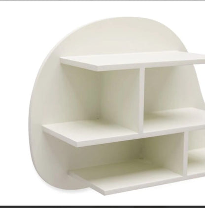 Whale-Shaped Kids Wall Shelf – Playful & Stylish Storage Solution