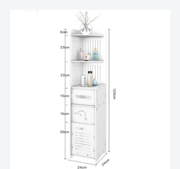Modern Bathroom Storage Cabinet – Eco-Friendly & Durable