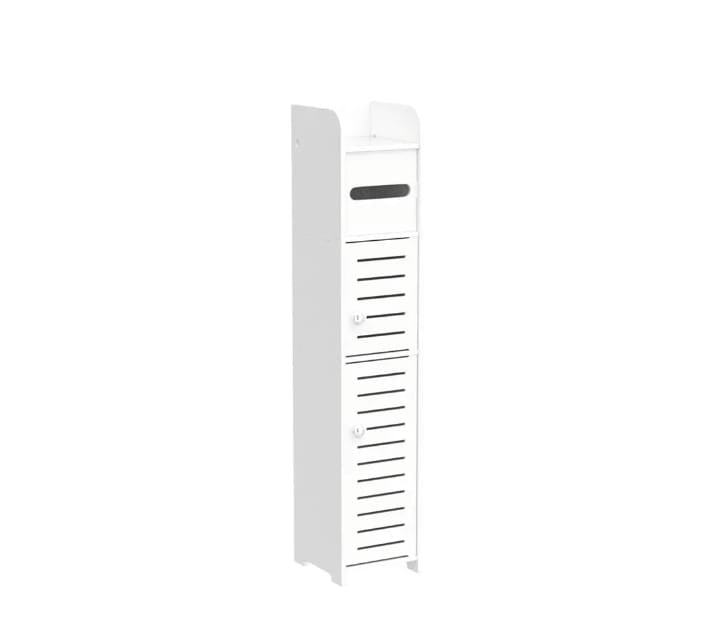 Slim Bathroom Storage Cabinet – Multi-Compartment Organizer