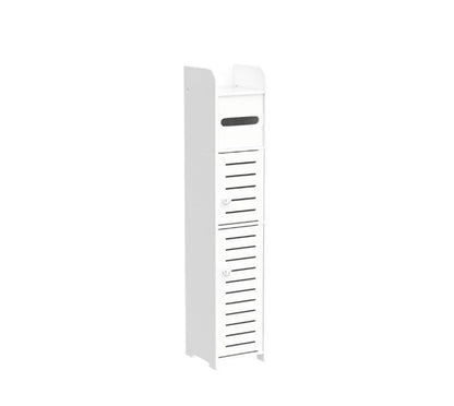 Slim Bathroom Storage Cabinet – Multi-Compartment Organizer