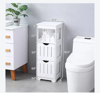Modern Eco-Friendly Bathroom Organizer – Sleek Design, Smart Storage