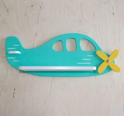 Airplane Wall Shelf for Kids – Imaginative Storage & Fairy Tale Room Decoration.
