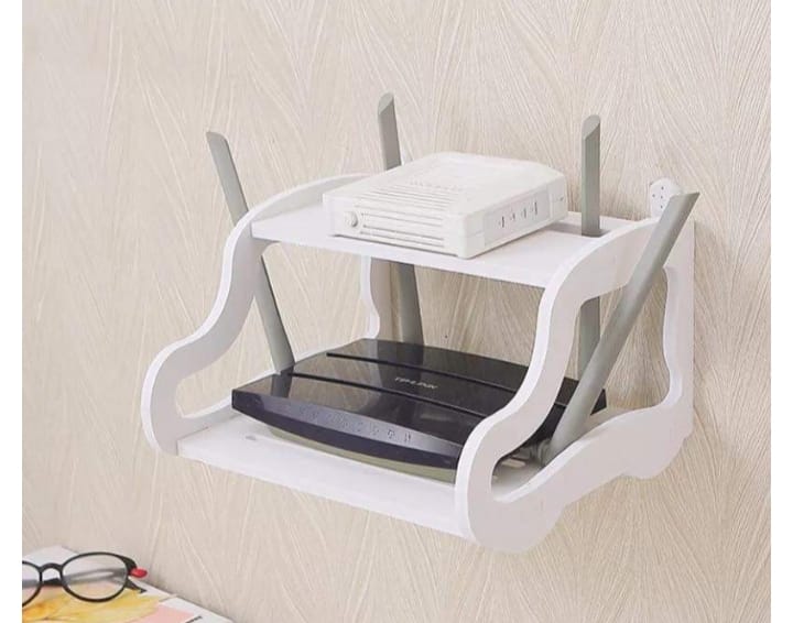 Multi-Purpose WiFi Router Stand – Elegant, Durable & Scratch Resistant Rack