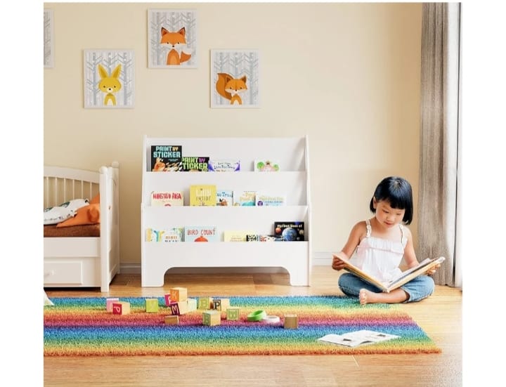 Butterfly Kids Book & Toy Storage Shelf – Cute & Functional Organizer for Kids’ Room
