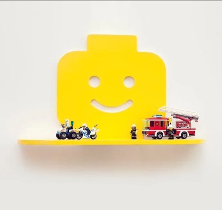Durable & Stylish Wall Shelf for Kids – Ideal for Toys, Books.