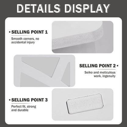 YGYQZ Mini Desktop Bookshelf – White Desk Organizer for Women & Kids, Cute Office Storage Shelf