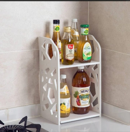 Multi-Purpose Durable Table Organizer Storage Rack.