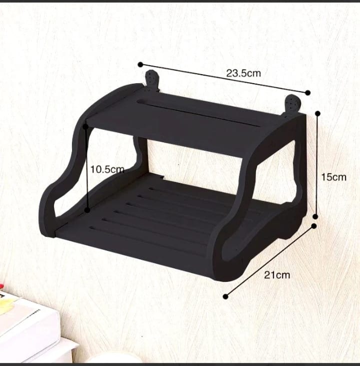 Multi-Purpose WiFi Router Stand – Elegant, Durable & Scratch Resistant Rack