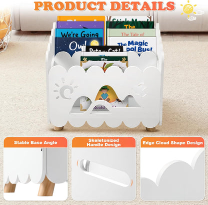 Kids Storage Bookshelf – Calmbee Animal Edition