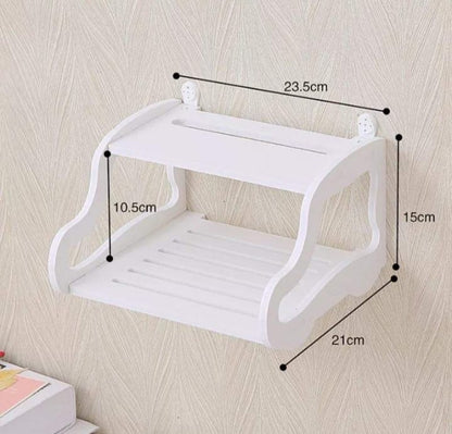 Multi-Purpose WiFi Router Stand – Elegant, Durable & Scratch Resistant Rack