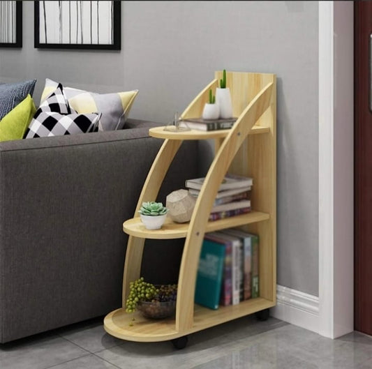 3-Tier Floor-Standing Plant Stand with 360° Wheels – Heavy-Duty, Space-Saving Flower Rack