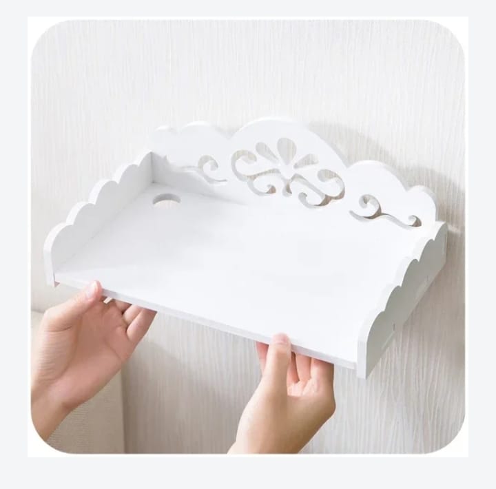 Modern Wall-Mounted Organizer – For Router, Keys, and Remotes