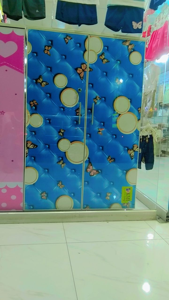 Wardrobe, Butterfly Design, Home Furniture, Storage Cabinet