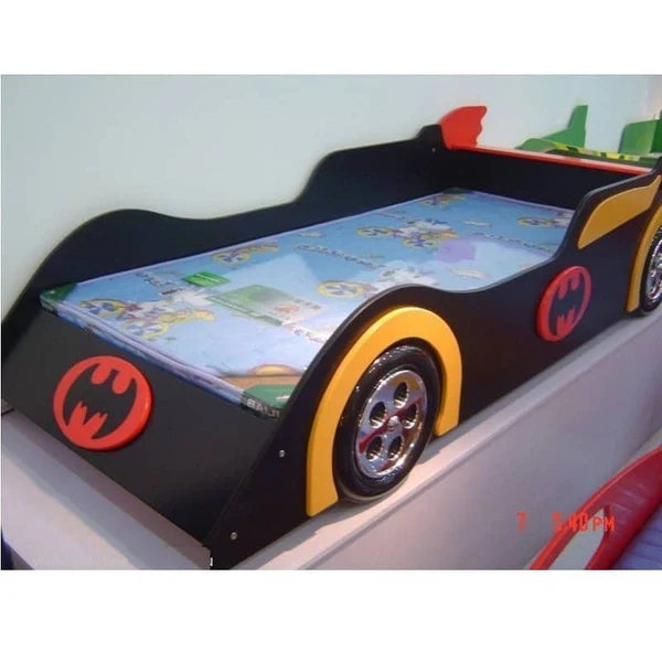 Batman-Inspired Kids Car Bed – Dream Big, Sleep Heroically!"