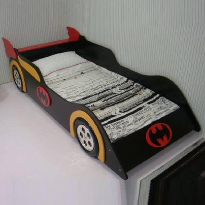 Batman-Inspired Kids Car Bed – Dream Big, Sleep Heroically!"