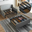 Convertible Folding Sofa Bed with Storage – Multi-Functional Living Room Furniture | Space-Saving Sleeper Couch