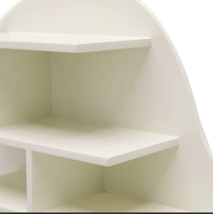 Whale-Shaped Kids Wall Shelf – Playful & Stylish Storage Solution