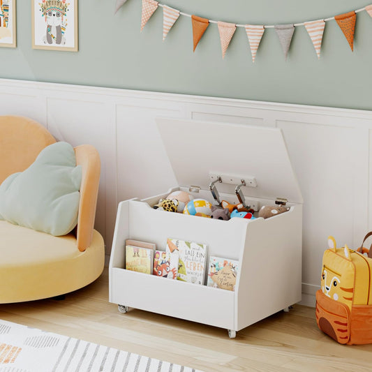 Modern Kids Room Storage with Stylish Decoration