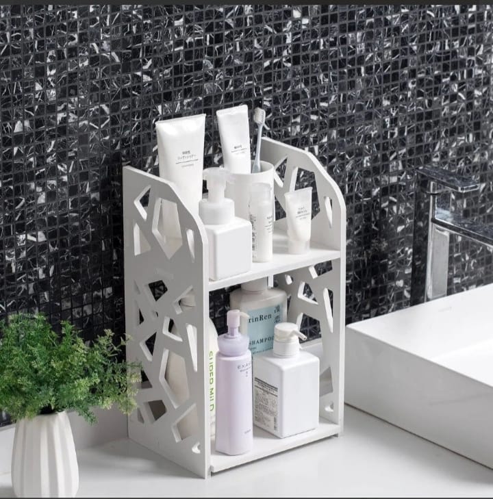 Multi-Purpose Durable Table Organizer Storage Rack.