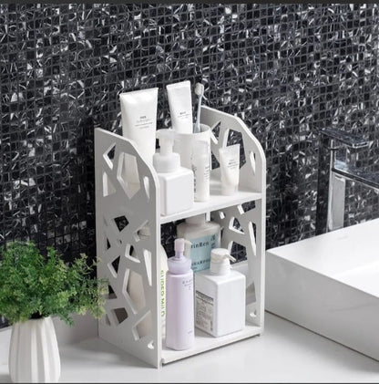 Multi-Purpose Durable Table Organizer Storage Rack.