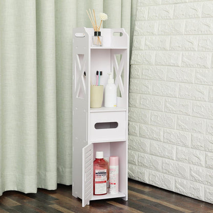 Slim Bathroom Storage Cabinet – Multi-Purpose Organizer