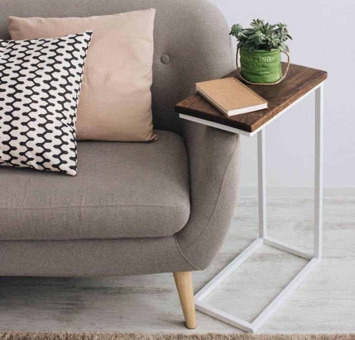"Steel & Style – Best Loft Side Table with Industrial Charm"