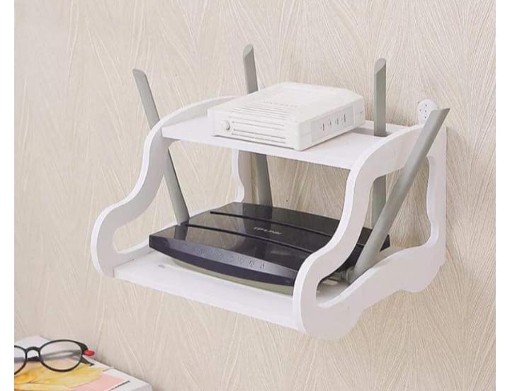 Multi-Purpose WiFi Router Stand – Elegant, Durable & Scratch Resistant Rack