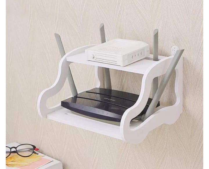 Multi-Purpose WiFi Router Stand – Elegant, Durable & Scratch Resistant Rack