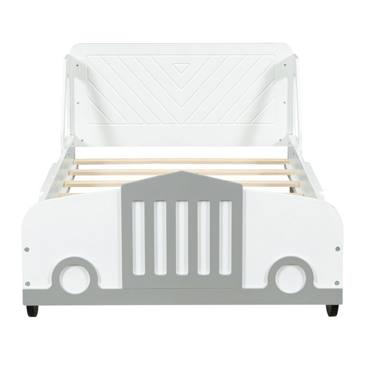 “Adventure Ride” Wooden Car Bed – Sleek Jeep Design for Kids